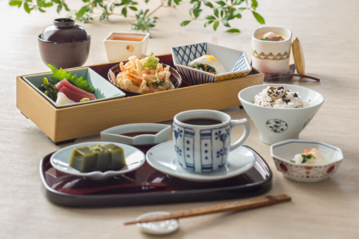 かごの屋の旬の食材を使った御膳(出典:かごの屋)