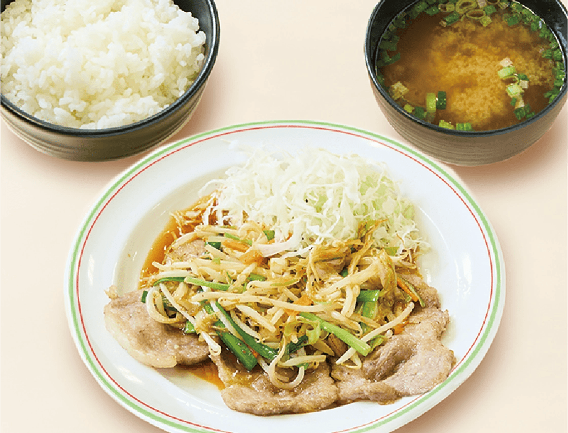 寄居PA_深谷ねぎスタミナポークソテー