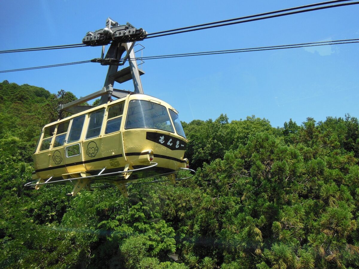 宝登山ロープウェイ（出典：長瀞町観光協会）