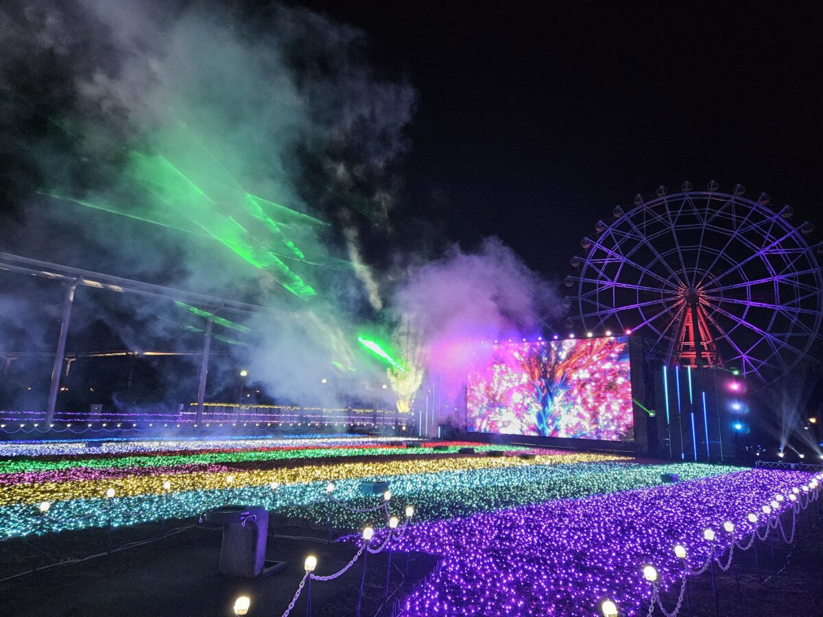 東武動物公園_イルミネーション（提供：東武動物公園）