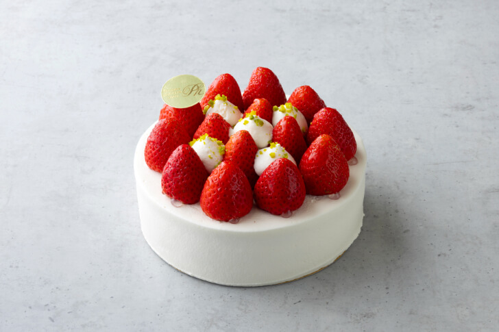 芳醇ないちごを贅沢に使用したボヌールルージュ（提供：パレスホテル大宮）
