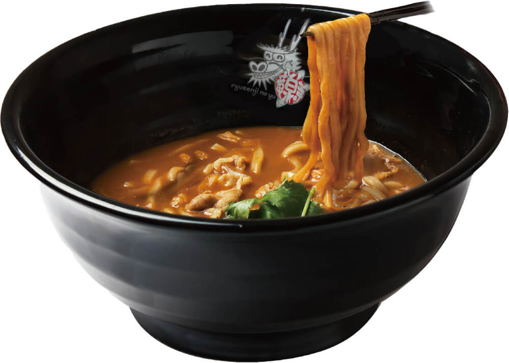 竜泉寺の湯のカレーうどん（出典：竜泉寺の湯 草加谷塚店）