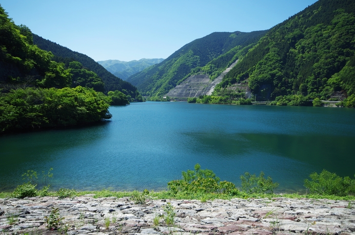 有間ダム風景
