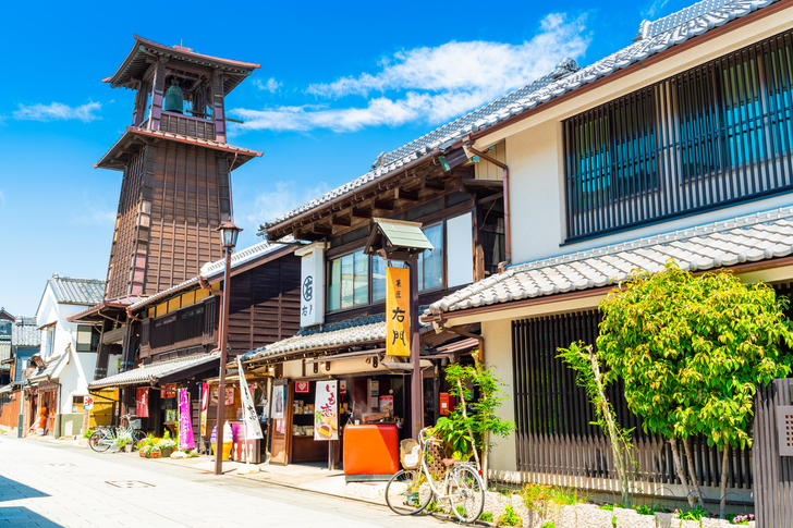 川越_蔵造りの街並み