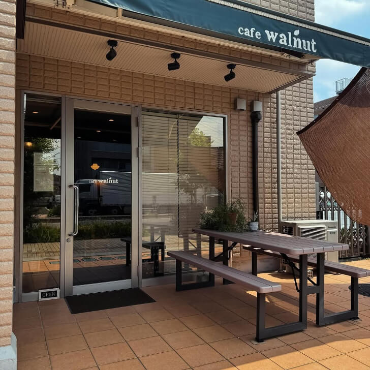 カフェ ウォルナットの外観（出典：cafe walnut Instagram）