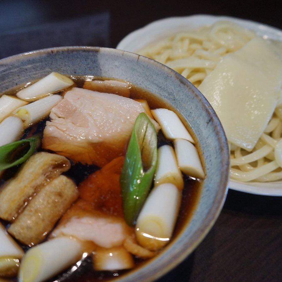 深山うどん_肉汁うどん