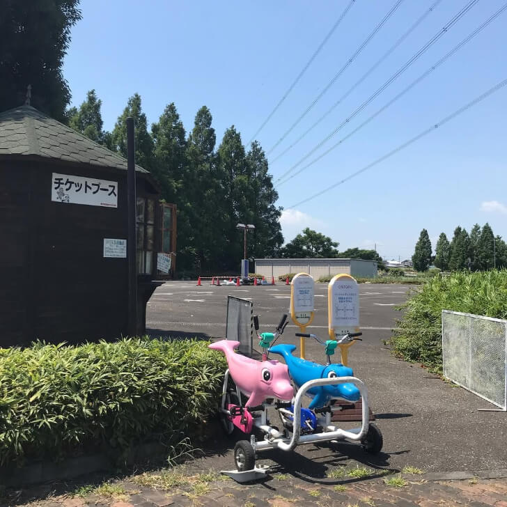 加須はなさき公園のおもしろ自転車（出典：加須はなさき公園Instagram）