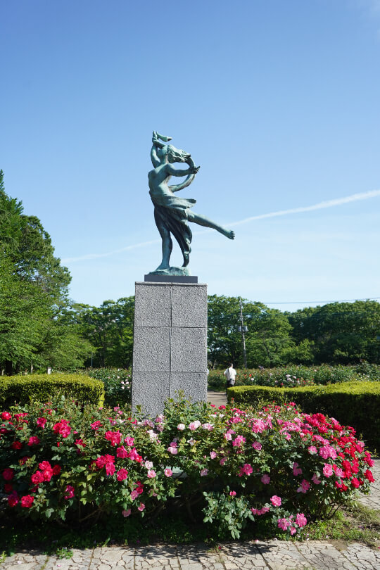 与野公園の銅像