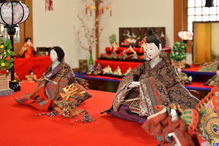 久伊豆神社の奉納ひな人形