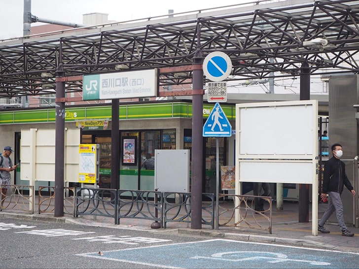 西川口駅西口の風景