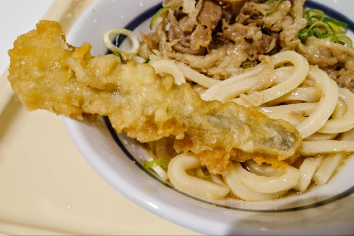 ホクホクのごぼう天
