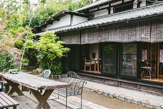 古民家カフェ枇杏