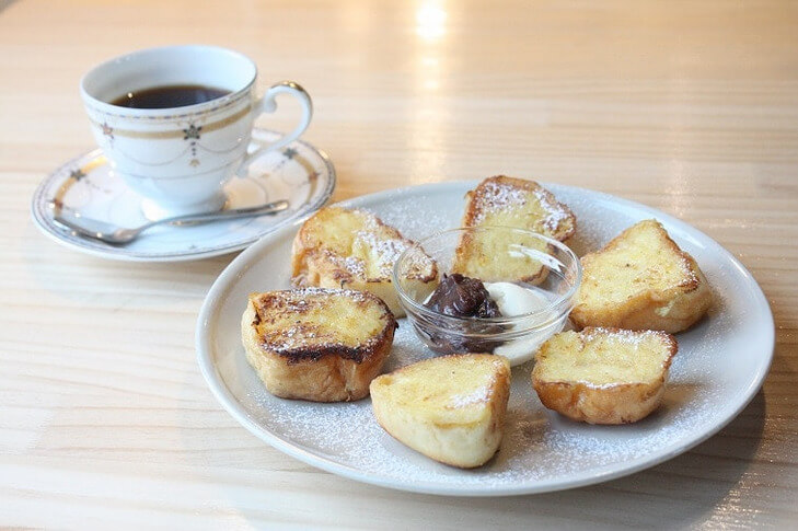 けやきのメニュー（出典：カフェけやき）