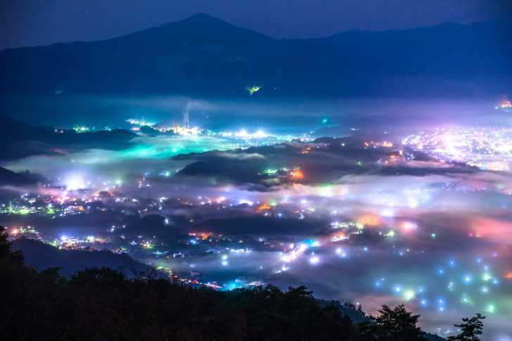 秩父　美の山公園からの雲海