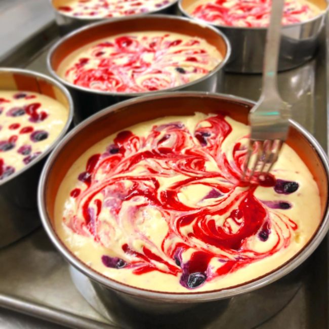 ダンテベリーチーズケーキ